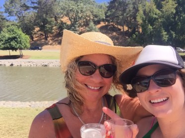 Emma Schmitz and Mom at a Beerfest in 2016